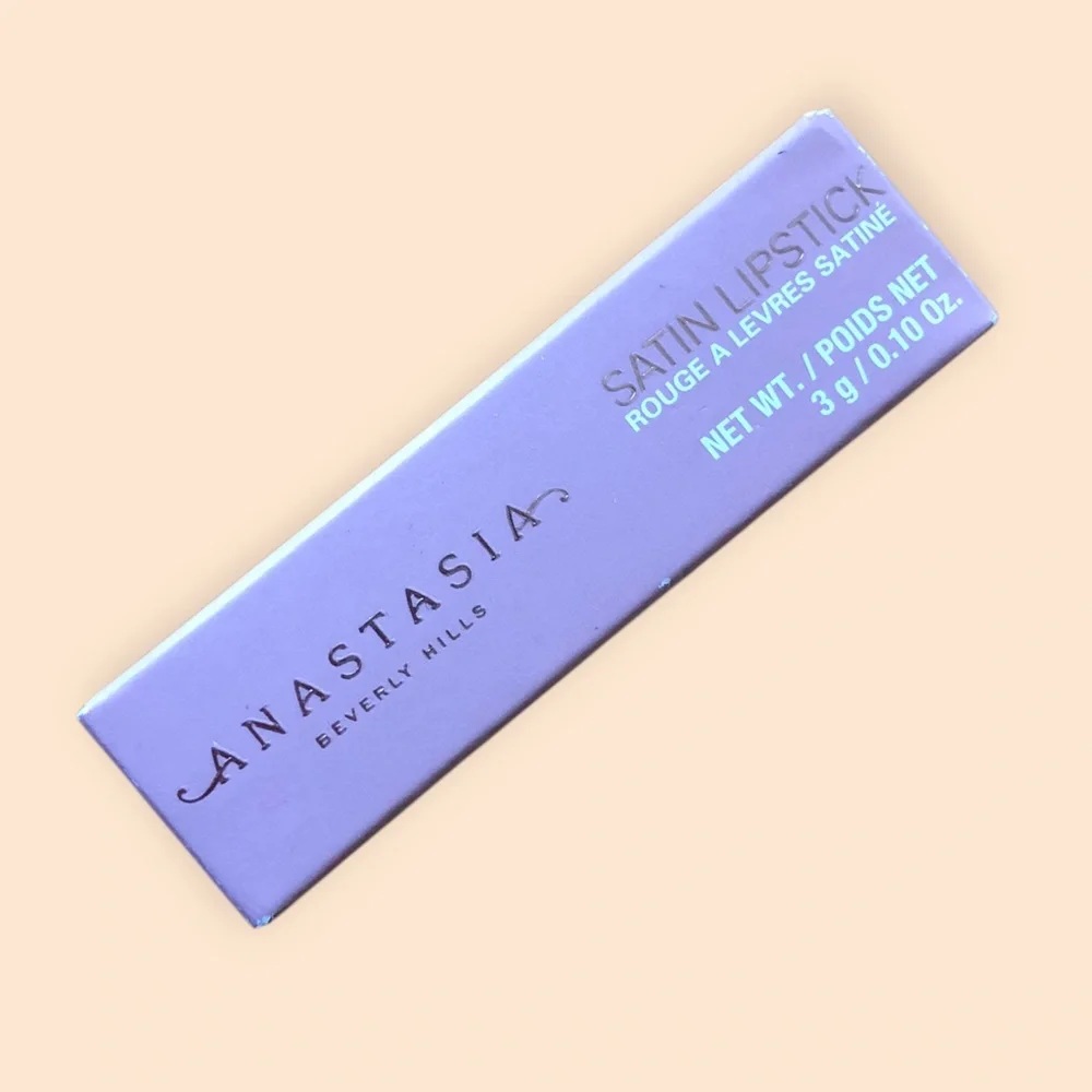 Anastasia Beverly Hills Satin Lipstick Tease NEW Full Pigment Lip Color Satin